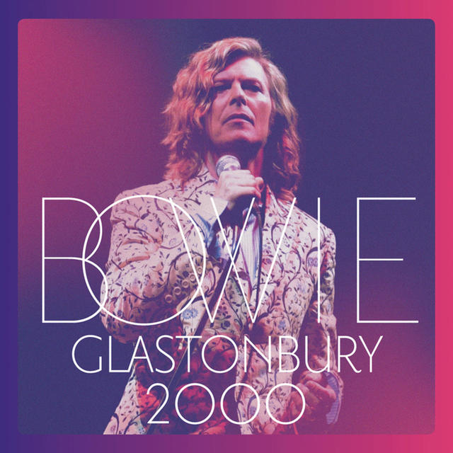 David Bowie GLASTONBURY 2000 Album Cover Art