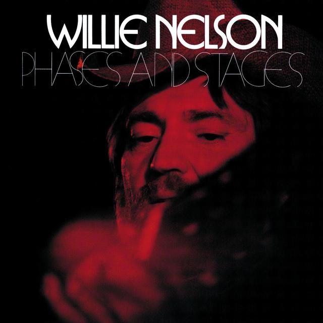 Willie Nelson PHASES AND STAGES Album Cover