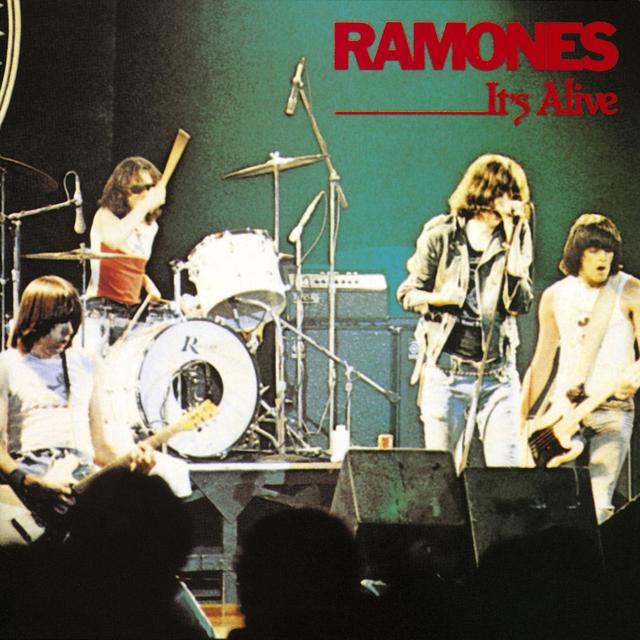 Ramones IT'S ALIVE Album Cover