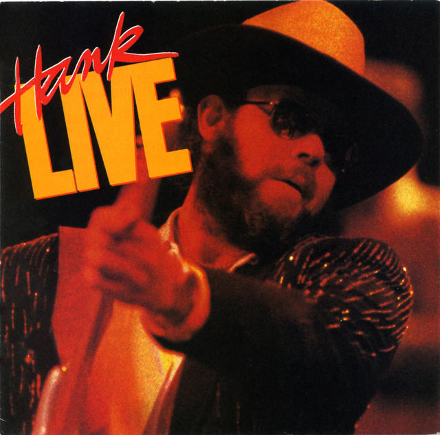 Hank Williams Jr. LIVE Album Cover