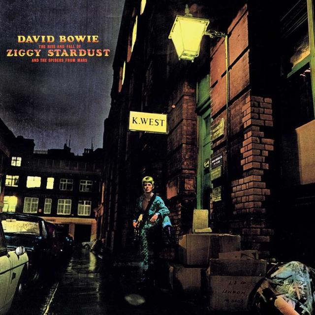 David Bowie THE RISE AND FALL OF ZIGGY STARDUST AND THE SPIDERS FROM MARS Album Cover