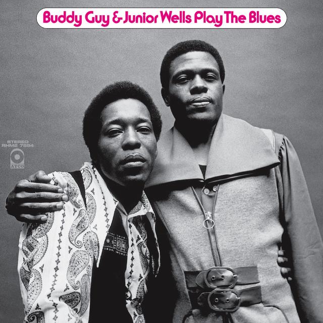 Buddy Guy & Junior Wells PLAY THE BLUES Expanded Album Cover