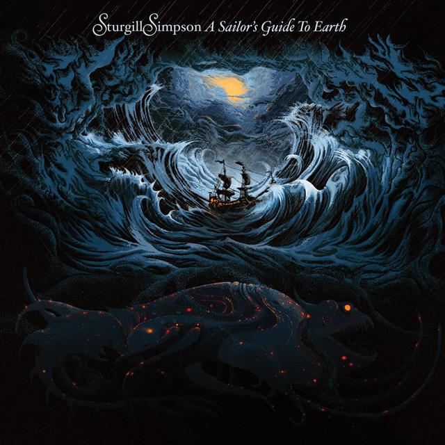 Sturgill Simpson A SAILOR'S GUIDE TO EARTH Album Cover