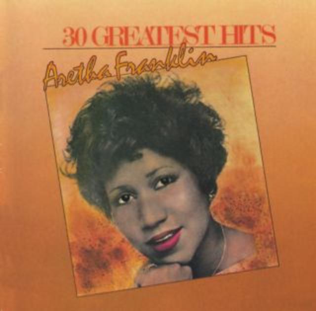 Aretha Franklin 30 GREATEST HITS Cover