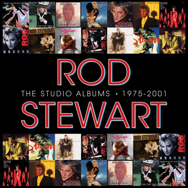 Rod Stewart THE STUDIO ALBUMS 1971-2001 Cover