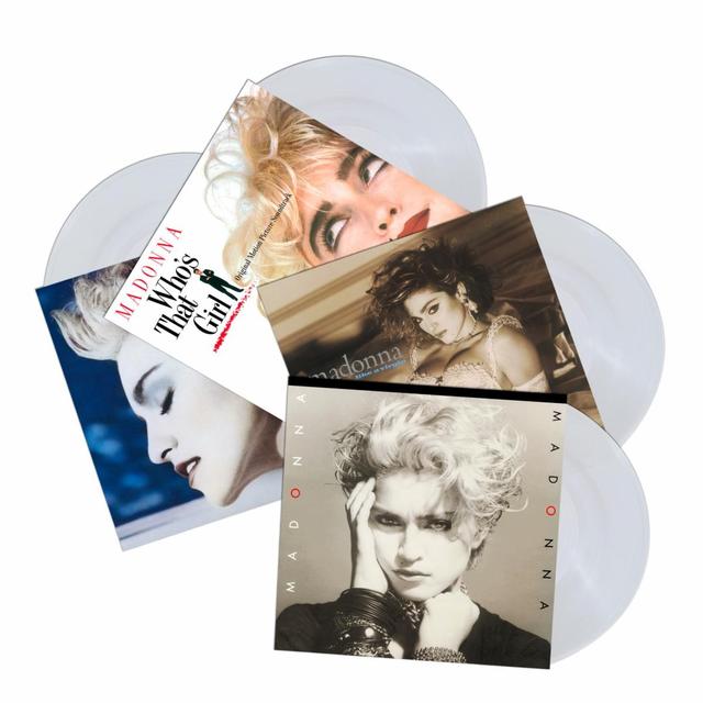 Madonna First Four Albums Crystal Clear Vinyl