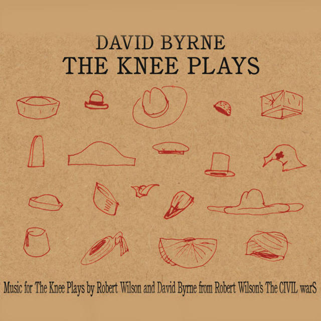 David Byrne THE KNEE PLAYS Cover