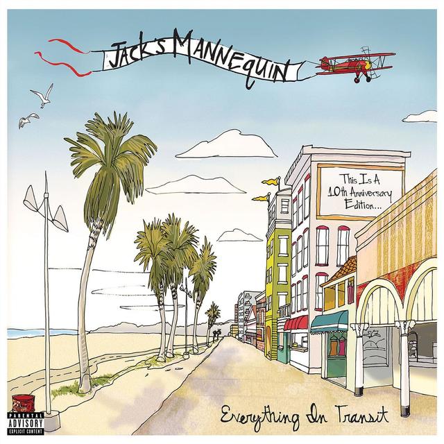 Jack's Mannequin EVERYTHING IN TRANSIT Cover Art