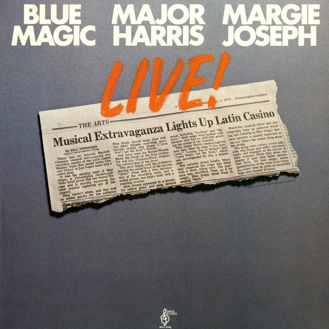 Blue Magic Major Harris Margie Joseph LIVE Cover