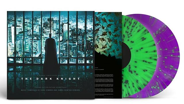 Out Now Hans Zimmer James Newton Howard The Dark Knight Original Motion Picture Soundtrack On Neon Green And Violet Splatter Vinyl Rhino
