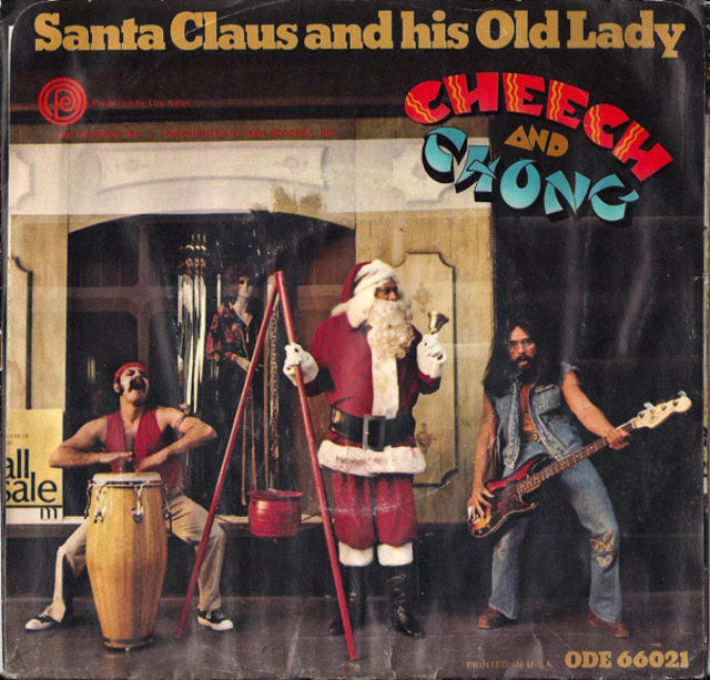 Santa Claus and His Old Lady 45 single 