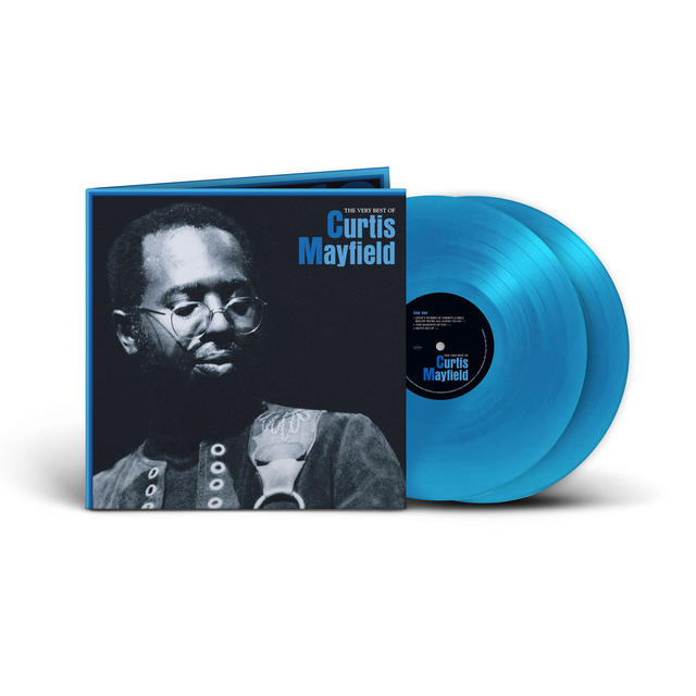 OUT NOW: Curtis Mayfield, THE VERY BEST OF CURTIS MAYFIELD (2LP Sky Blue Vinyl)