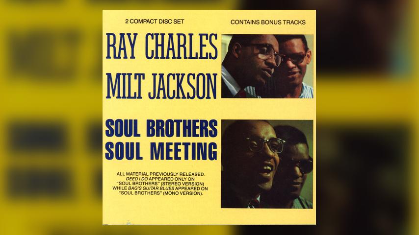 Milt Jackson & Ray Charles, SOUL BROTHERS/SOUL MEETING Cover