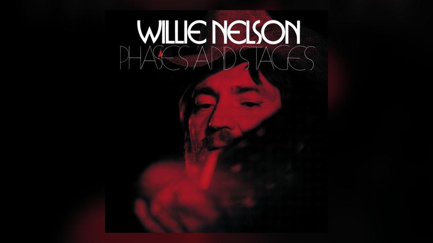 Willie Nelson PHASES AND STAGES Album Cover