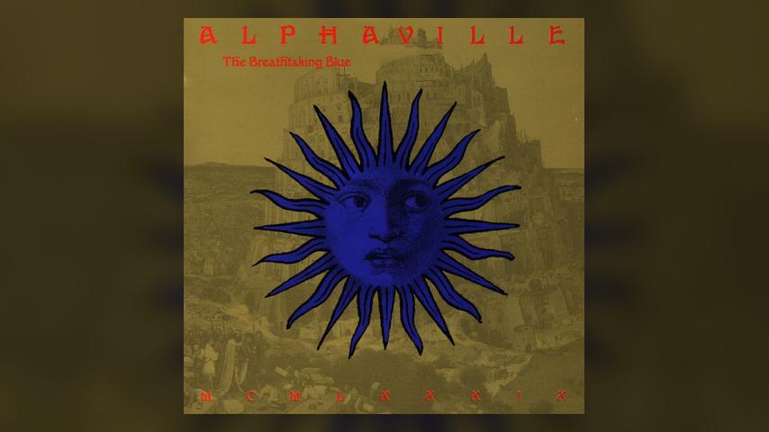 Alphaville THE BREATHTAKING BLUE Album Cover