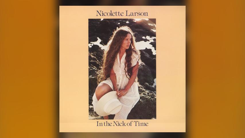 Nicolette Larson IN THE NICK OF TIME Cover Art