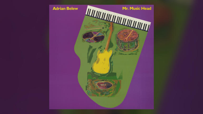 Adrian Belew - MR. MUSIC HEAD Album Cover