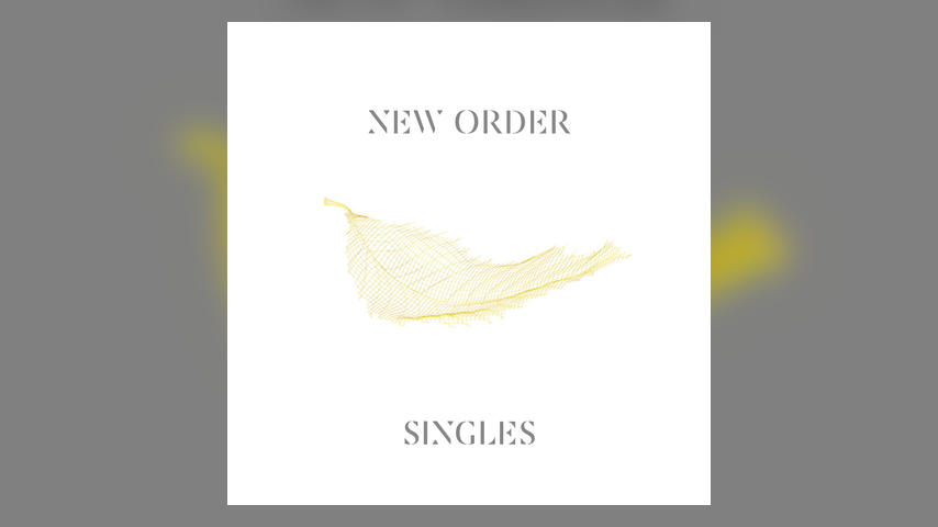 New Order - SINGLES (2015) Album Cover