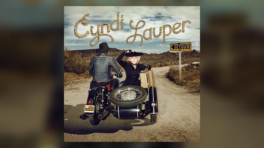 Cyndi Lauper DETOUR Album Cover