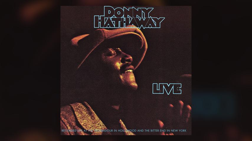 Donny Hathaway LIVE Album Cover