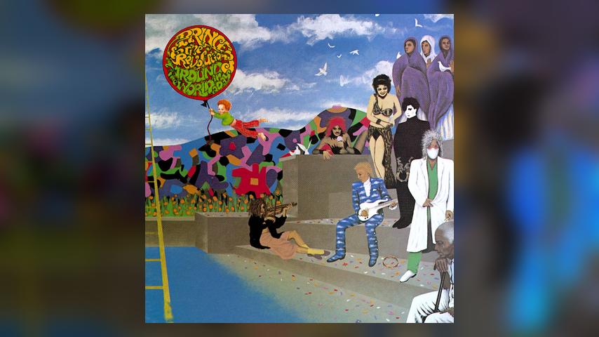 Prince and the Revolution AROUND THE WORLD IN A DAY Album Cover