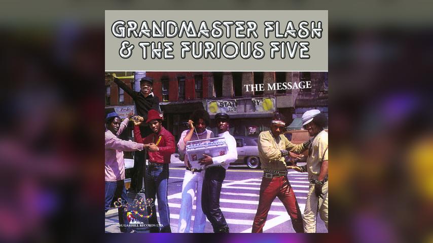 Grandmaster Flash and the Furious Five THE MESSAGE Album Cover