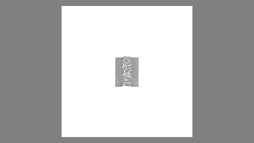 Joy Division UNKNOWN PLEASURES Album Cover
