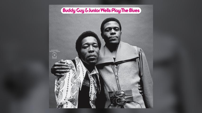 Buddy Guy & Junior Wells PLAY THE BLUES Expanded Album Cover