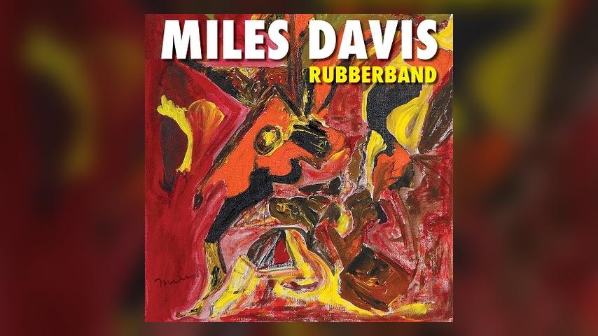 Miles Davis RUBBERBAND Album Cover