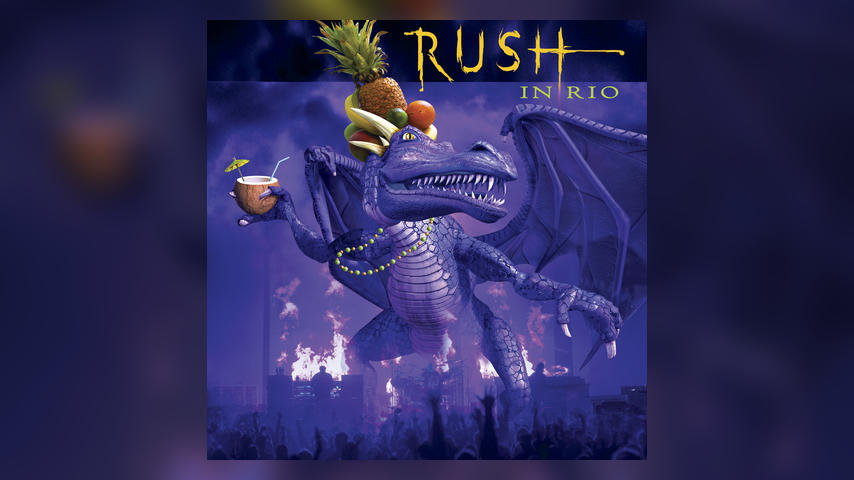 Rush LIVE IN RIO Album Cover