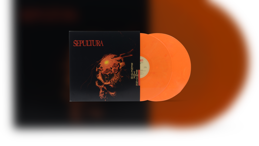 Sepultura BENEATH THE REMAINS Orange Vinyl