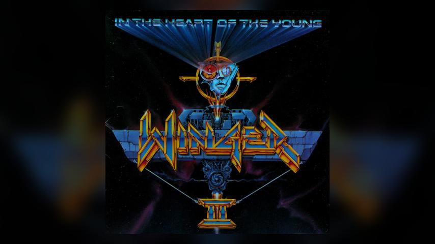 Winger IN THE HEART OF THE YOUNG Album Cover