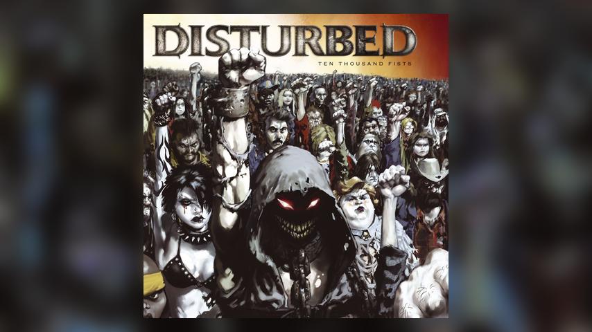 Disturbed TEN THOUSAND FISTS Cover