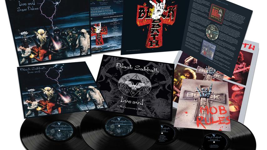 Black Sabbath Detail LIVE EVIL 40th Anniversary Super Deluxe Edition | Rhino