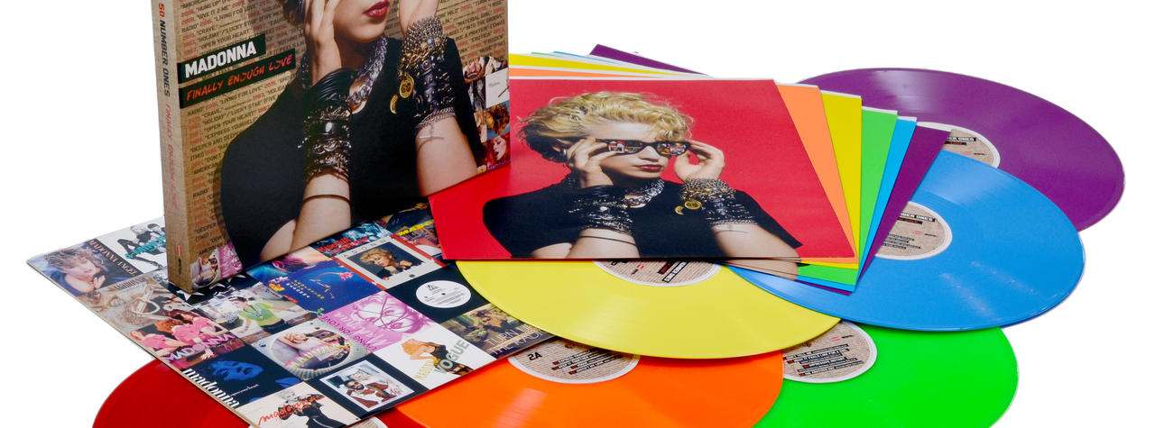 Madonna Details FINALLY ENOUGH LOVE: 50 NUMBER ONES on Rainbow Vinyl
