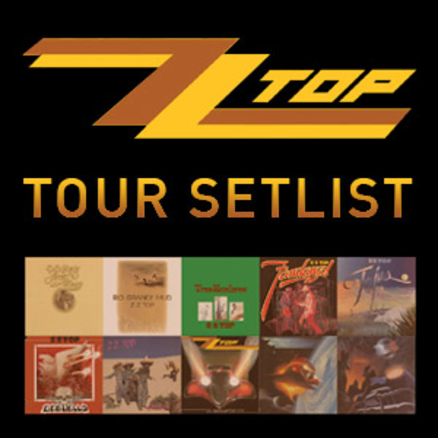 ZZ Top Tour Playlist